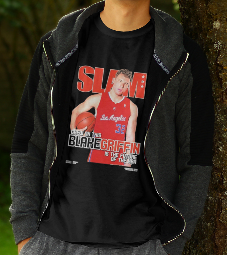 SLAM Los Angeles Clippers Blake Griffin Chew On This Is The Future Of The NBA T-Shirt