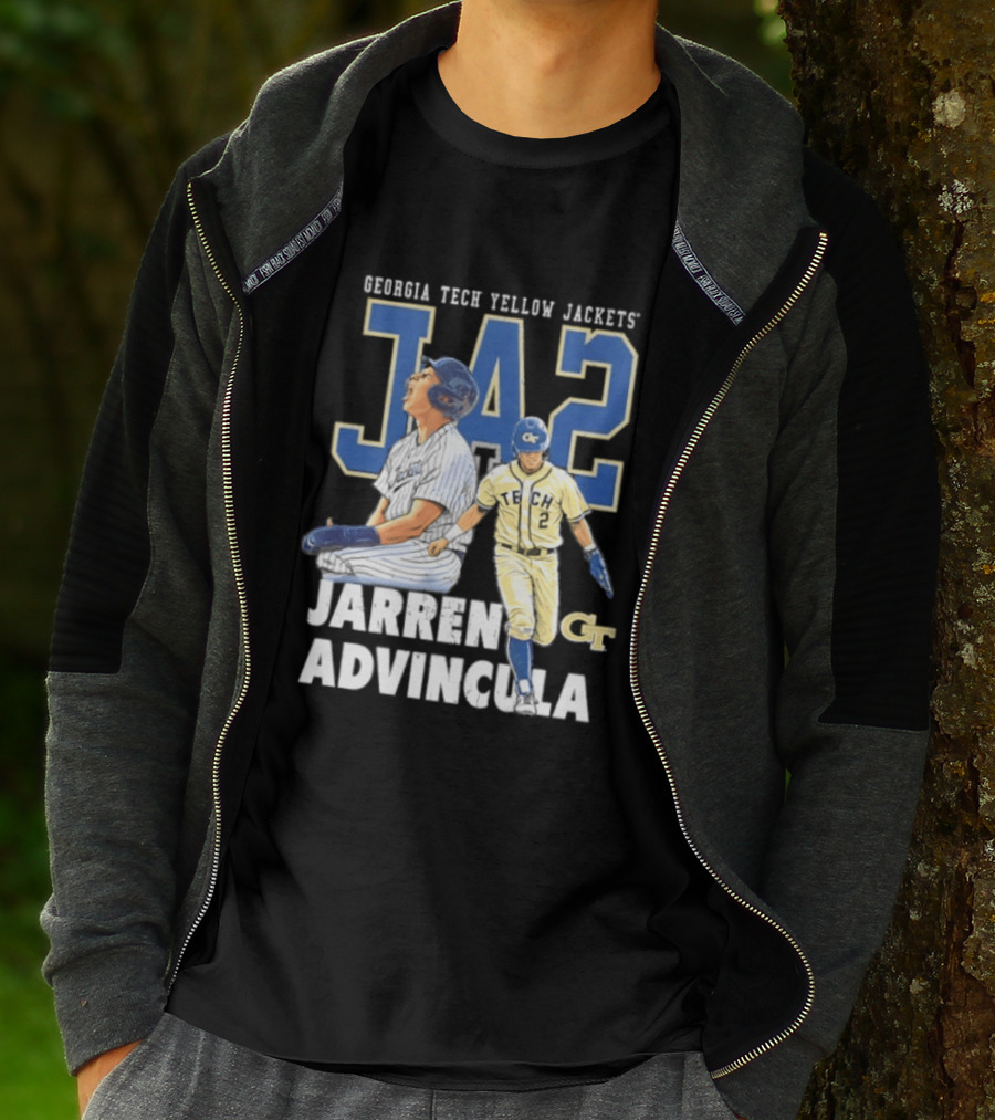 Georgia Tech Yellow Jackets JA2 Jarren Advincula T-Shirt