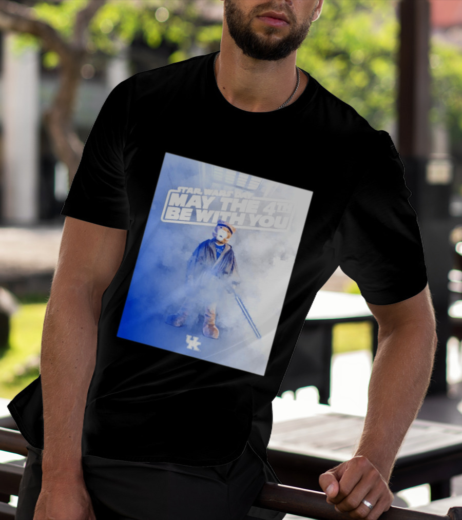 Star Wars Day May The 4th Be With You Kentucky Wildcats T-Shirt