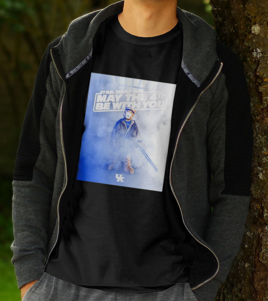 Star Wars Day May The 4th Be With You Kentucky Wildcats T-Shirt