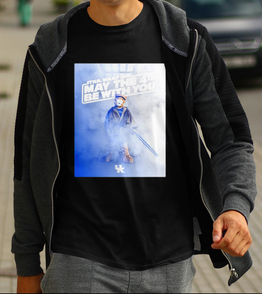 Star Wars Day May The 4th Be With You Kentucky Wildcats T-Shirt
