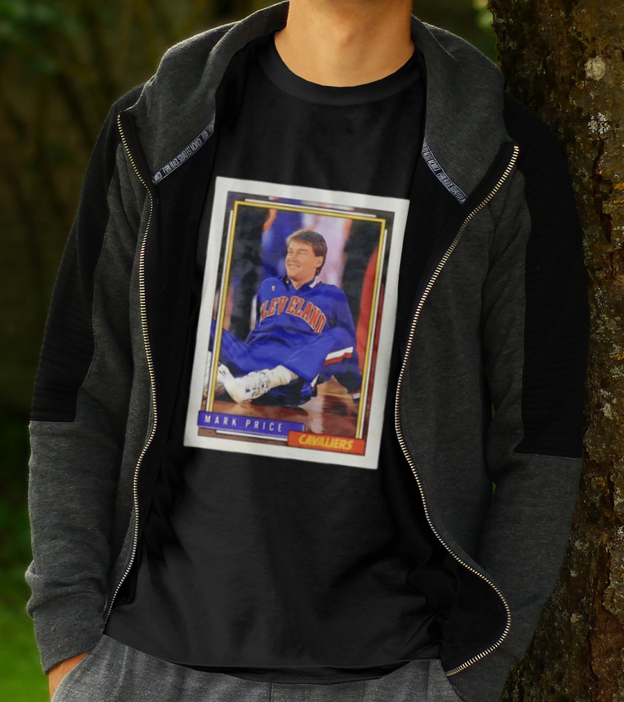 Cleveland Cavaliers Mark Price 1992 Basketball Trading Card Classic Moment T-Shirt