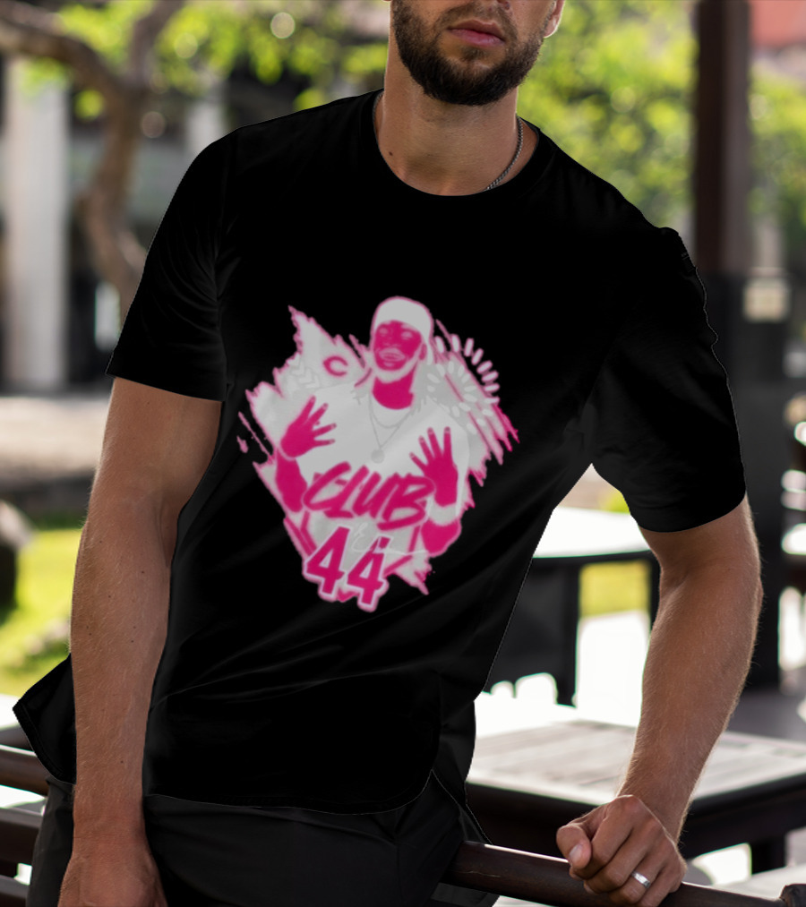 Elly De La Cruz Club 44 Pink Cincinnati Baseball T-Shirt