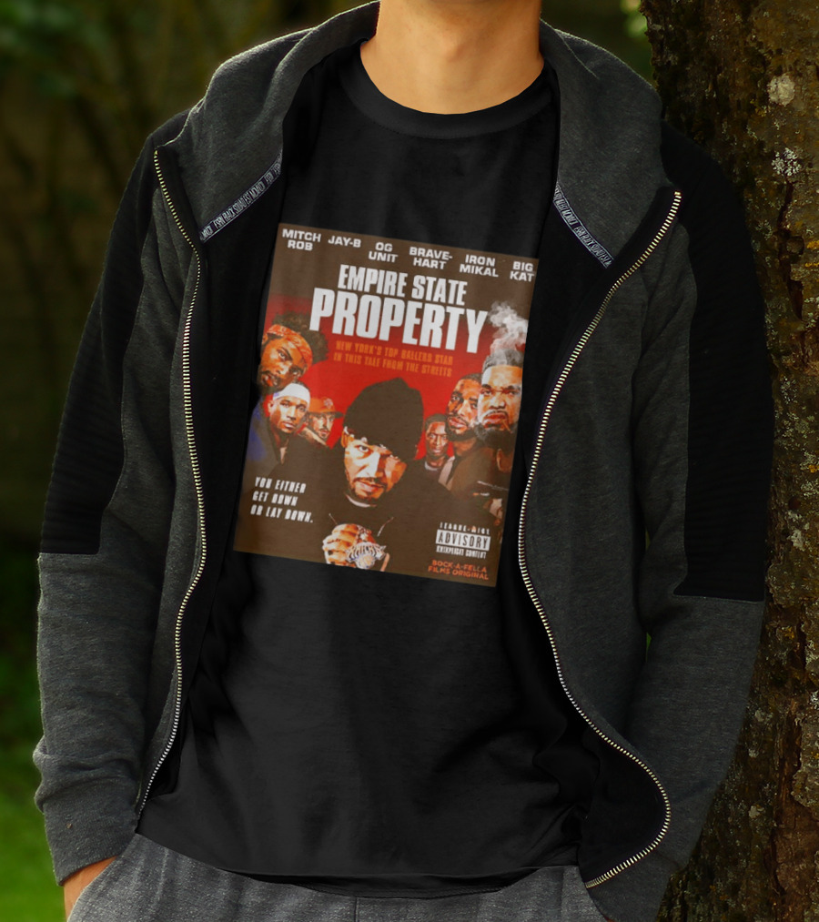 Mitch Rob Jay B OG Unit Brave Hart Iron Mikal Big Kat Empire State Property New York Knicks Baller Tale T-Shirt