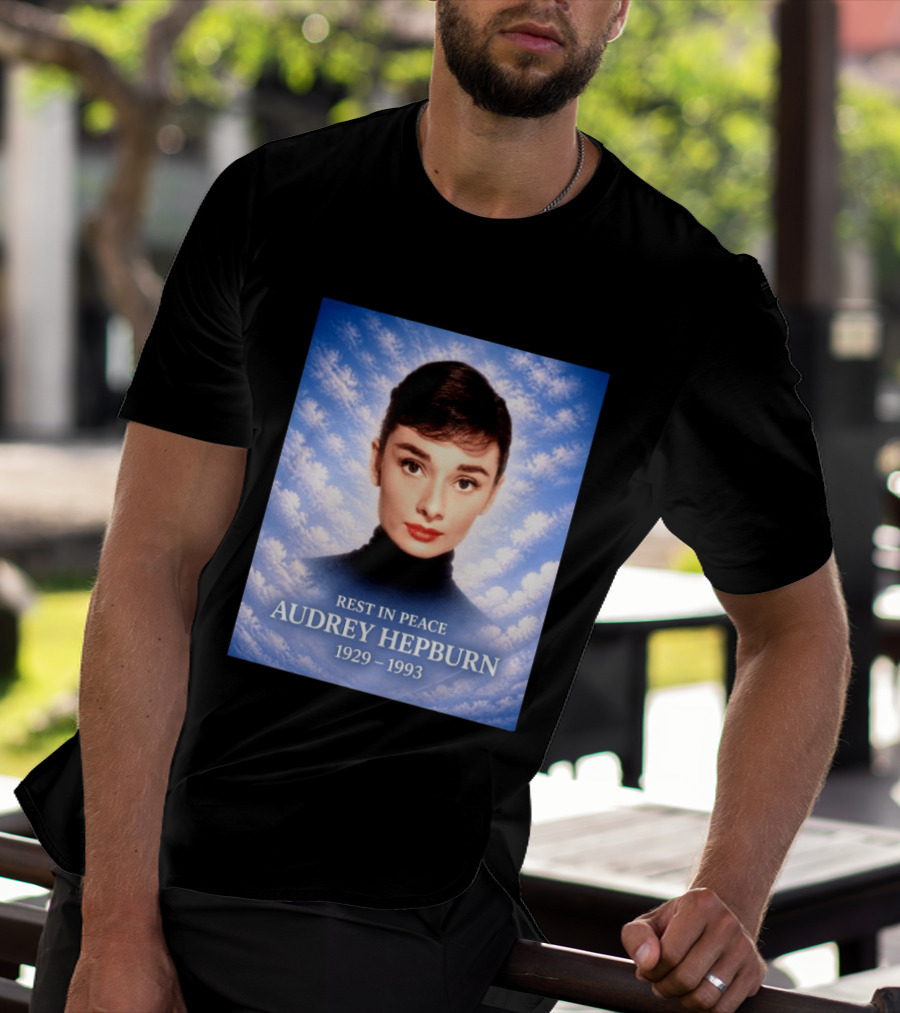 Rest In Peace Audrey Hepburn 1929 1993 T-Shirt