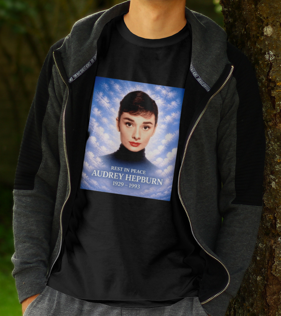 Rest In Peace Audrey Hepburn 1929 1993 T-Shirt