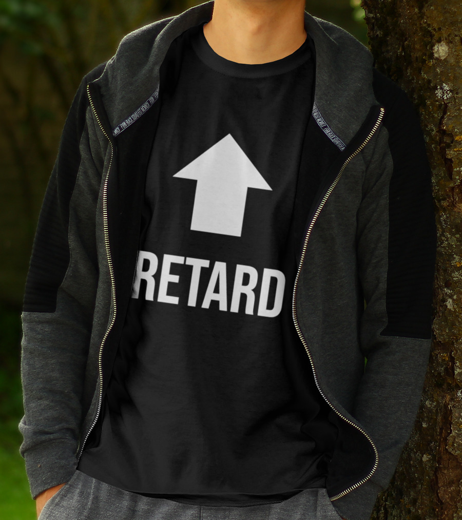 Retard Up Sans Serif T-Shirt