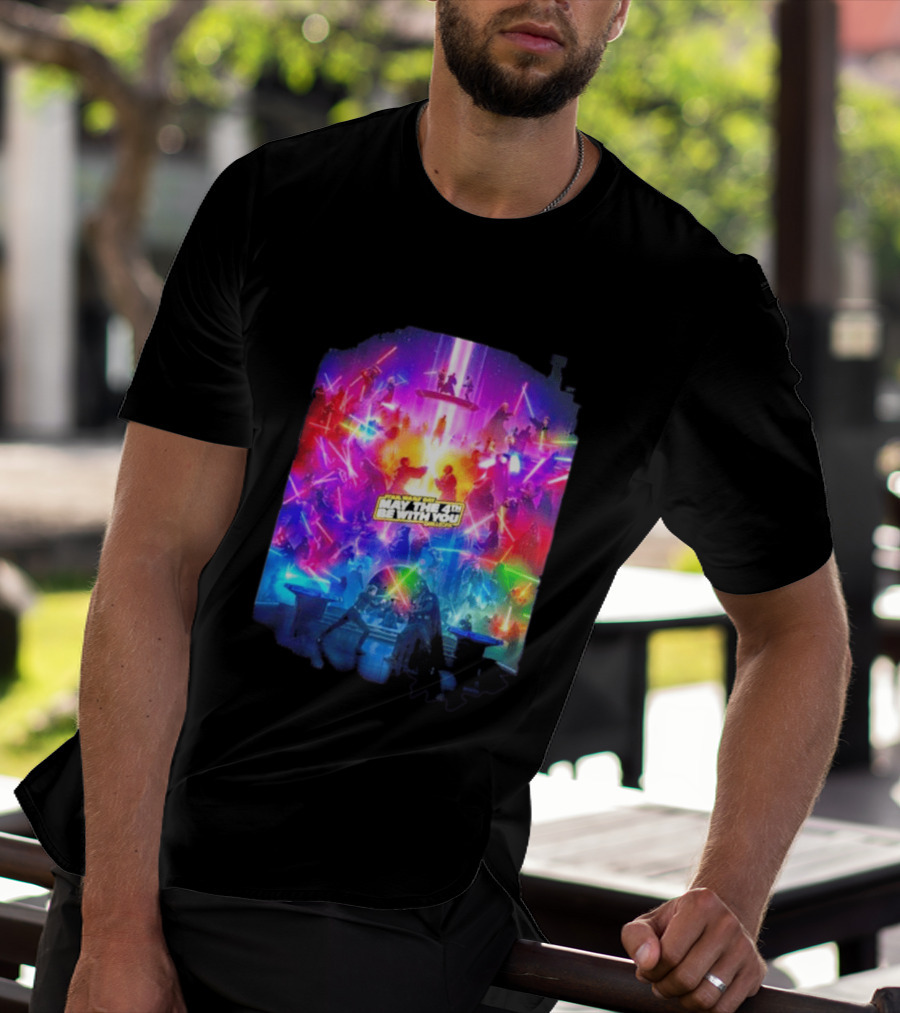 Star Wars May The 4th Be With You 2026 All Duels In The Saga T-Shirt