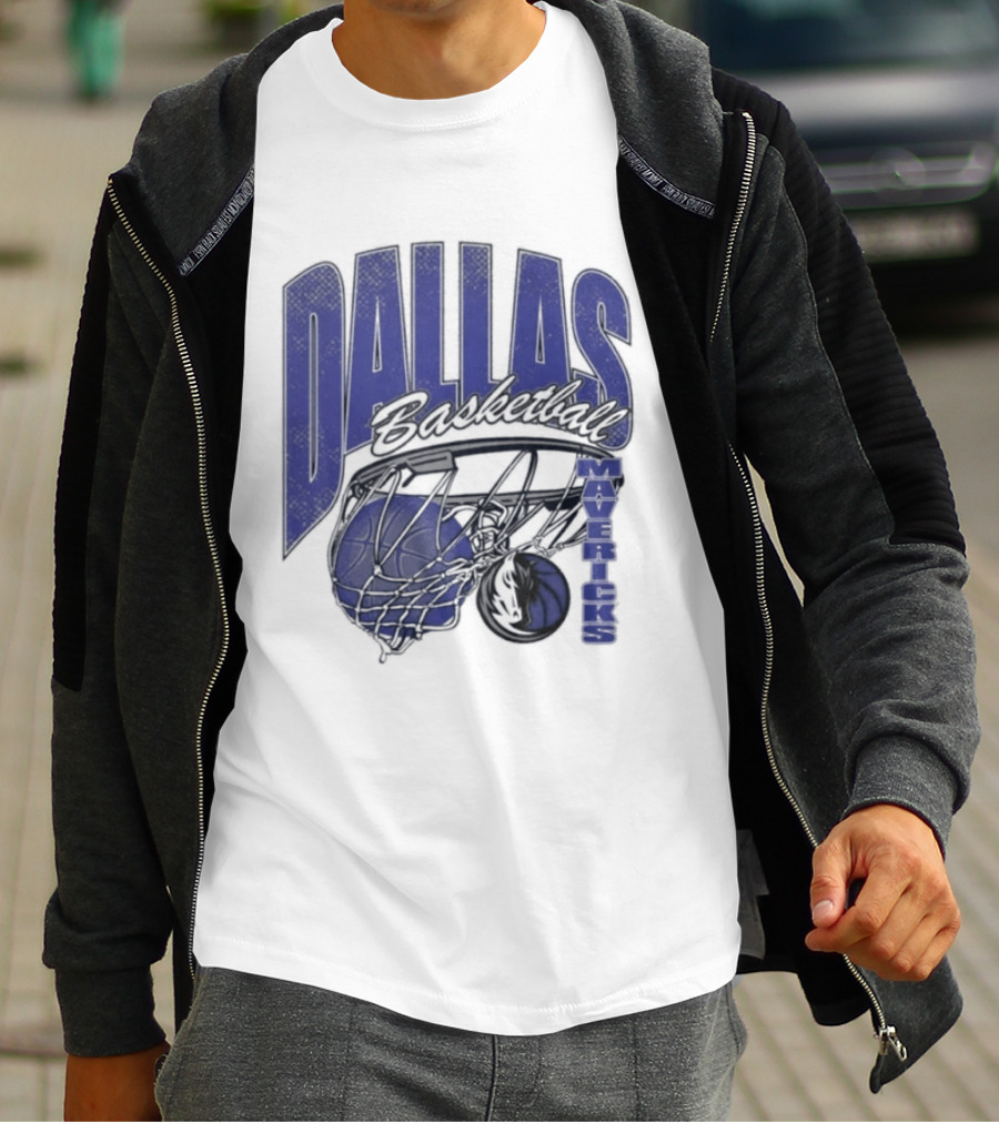 2026 Dallas Mavericks Basketball Swish T-Shirt