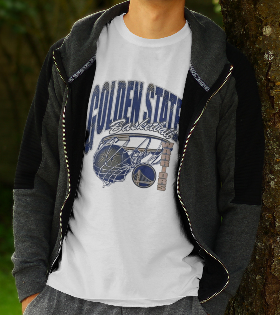 Golden State Warriors 2026 Script Swish Basketball T-Shirt
