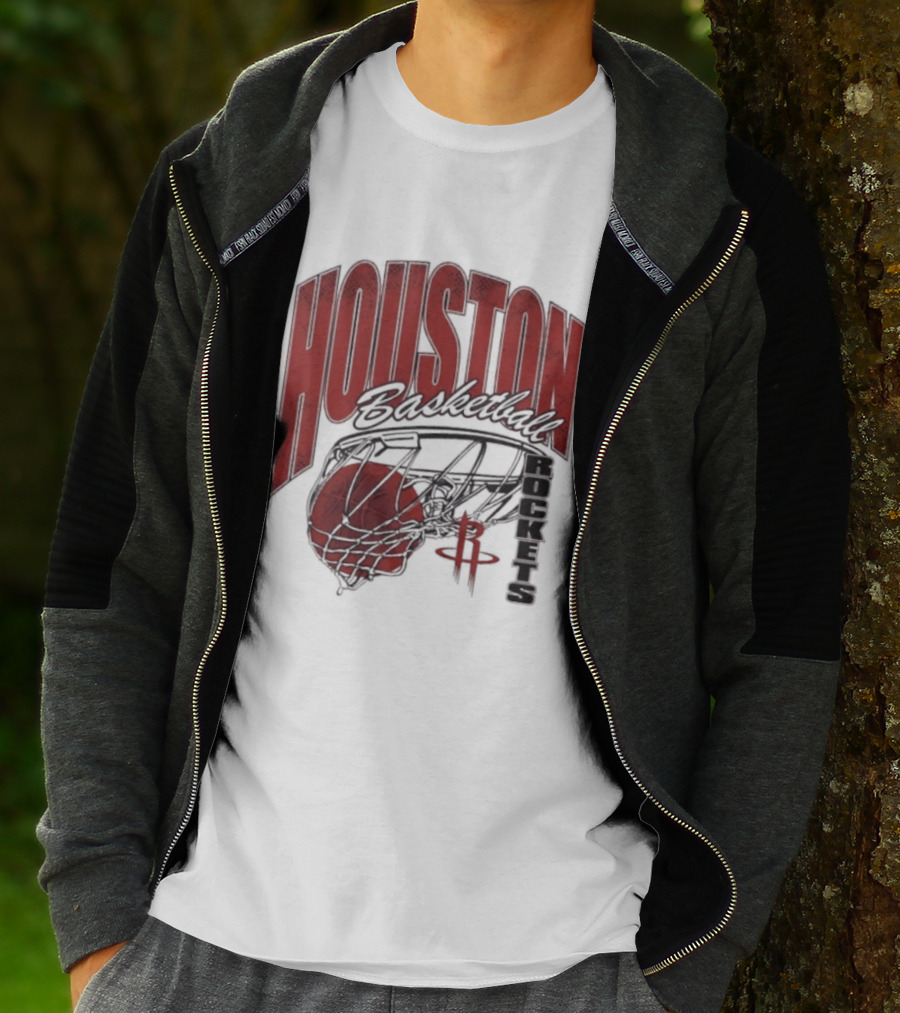 Houston Rockets Basketball Swish 2026 T-Shirt