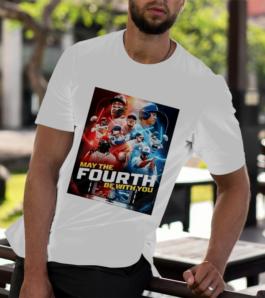 May The Fourth Be With You MLB Star Wars Day 2026 Celebration T-Shirt