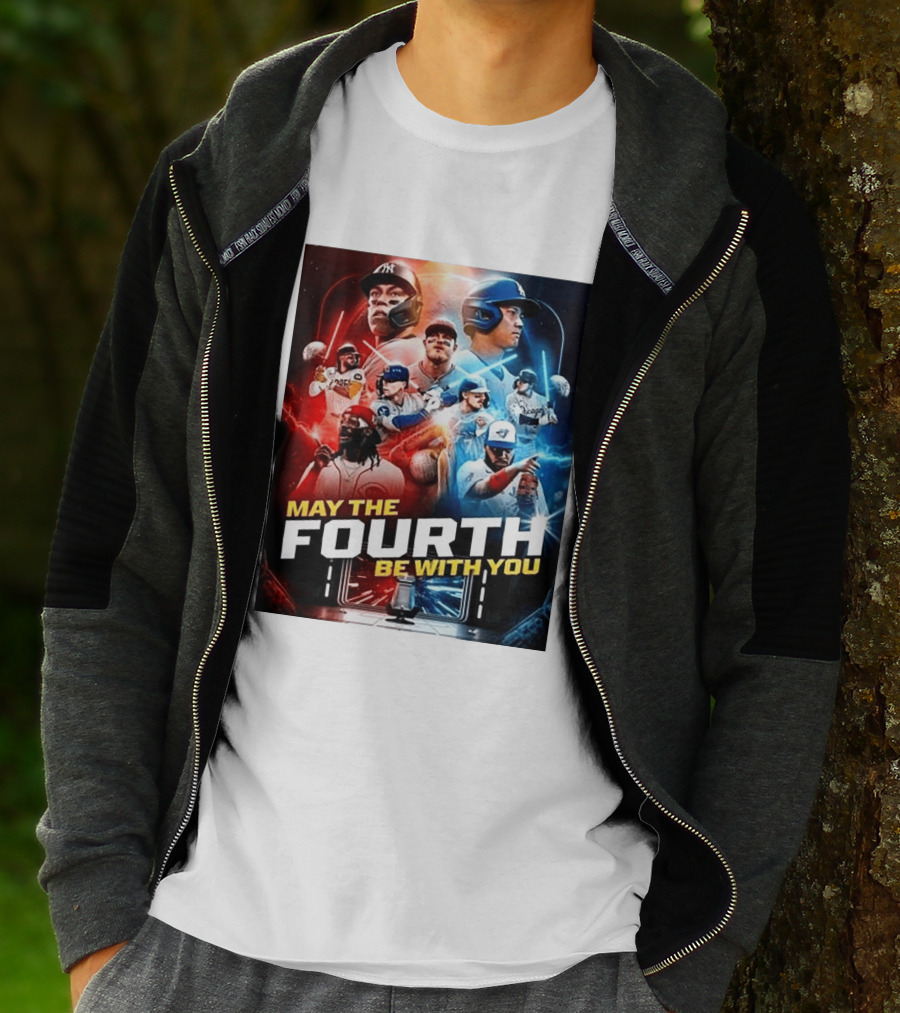 May The Fourth Be With You MLB Star Wars Day 2026 Celebration T-Shirt