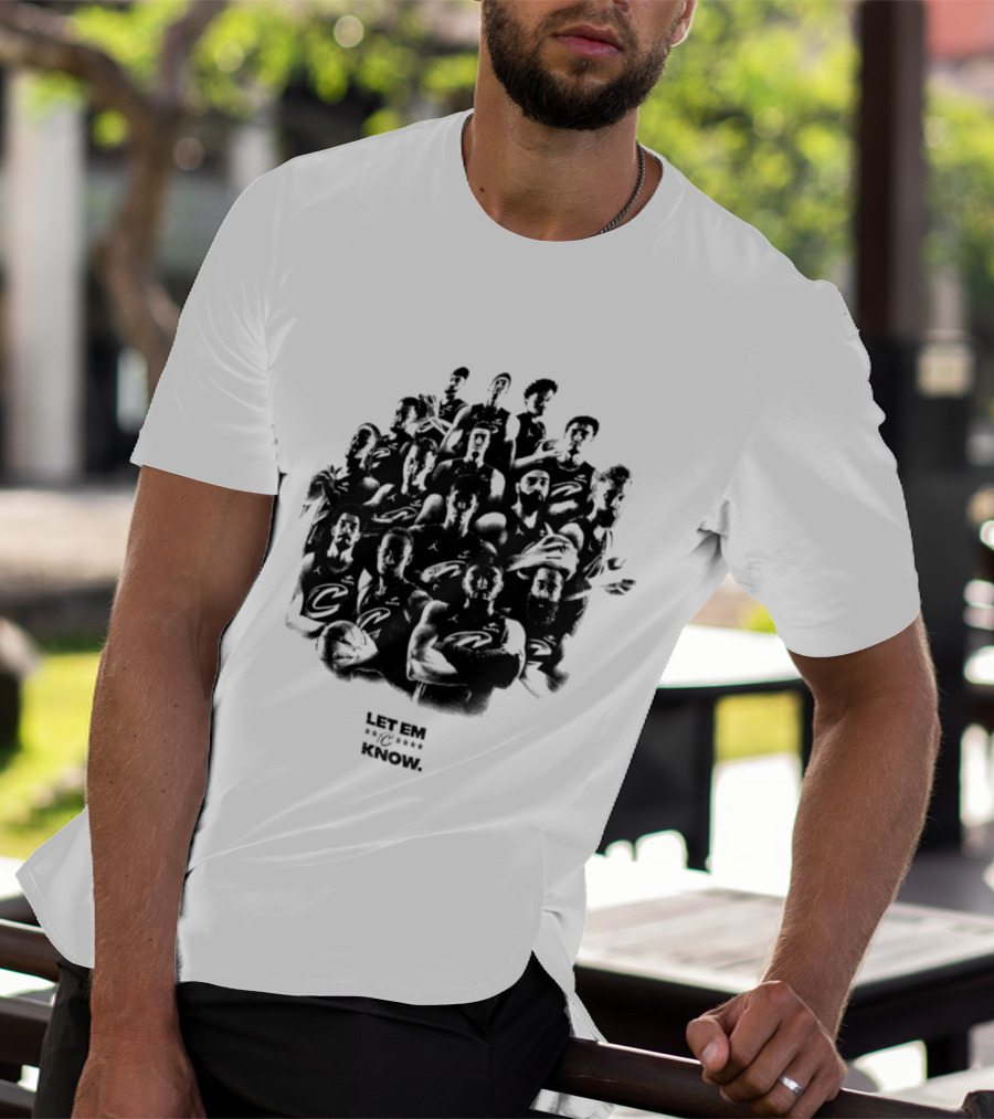 Donovan Mitchell Evan Mobley Cleveland Cavaliers Let Em Know T-Shirt