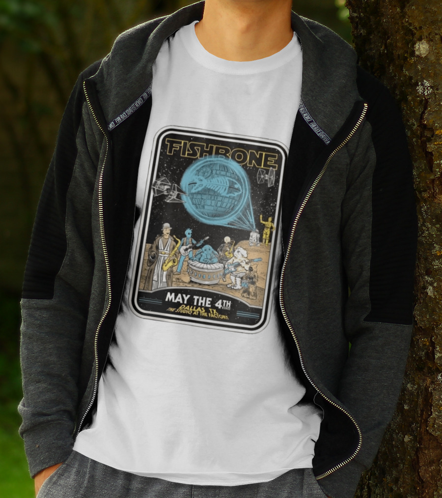 FISHBONE May 4 2026 Dallas TX Tour With Star Wars T-Shirt