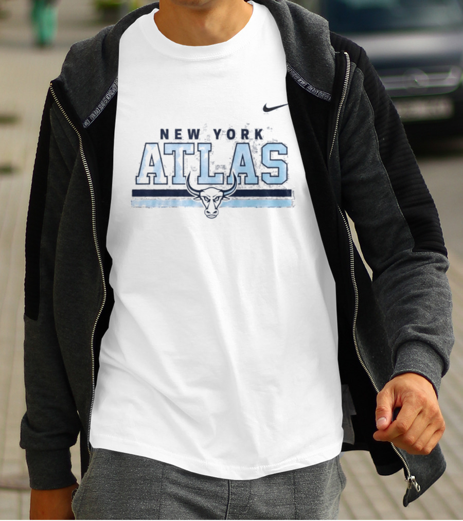 New York Atlas Nike Dri FIT Bull T-Shirt