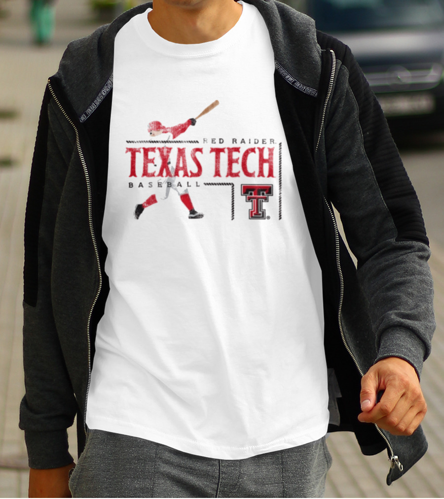 Texas Tech Red Raider Baseball Batter Up TTU T-Shirt