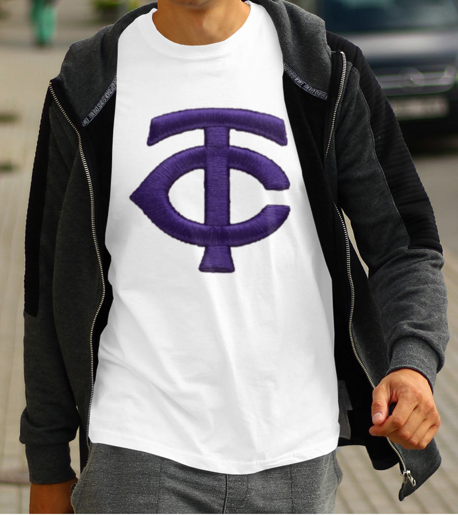 Minnesota Twins TC Logo Mankato State 2026 Hat Giveaway T-Shirt