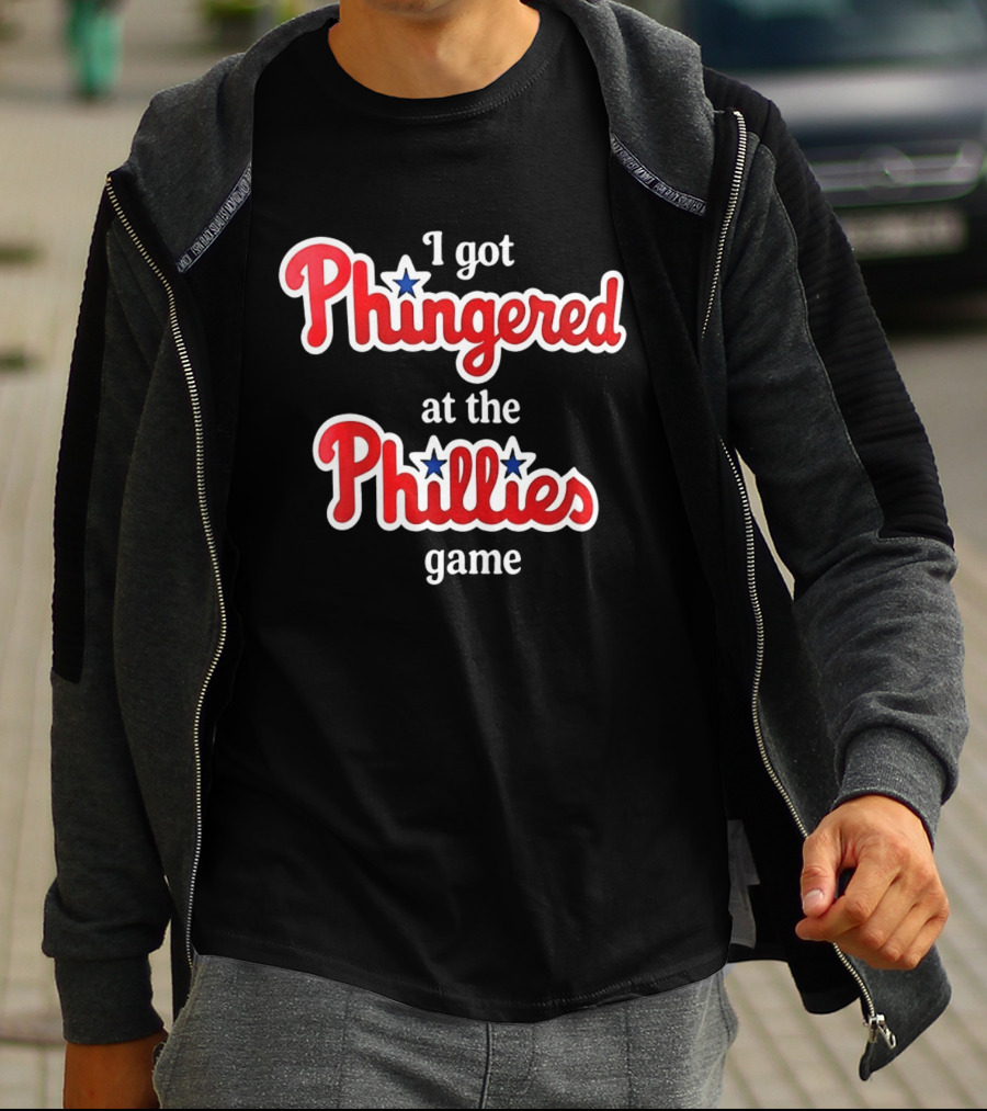 I Got Phingered At The Phillies Game T-Shirt