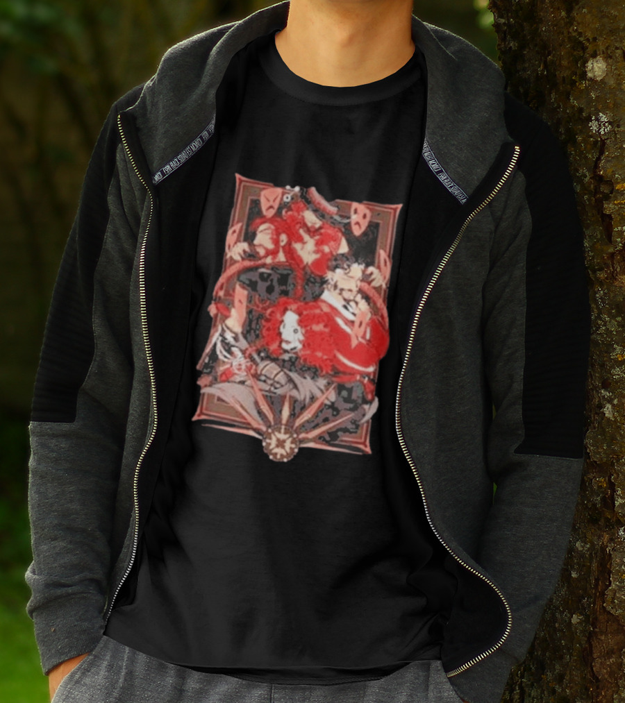 Critical Role Heroes Of Araman Schemers Masked Characters Fantasy T-Shirt