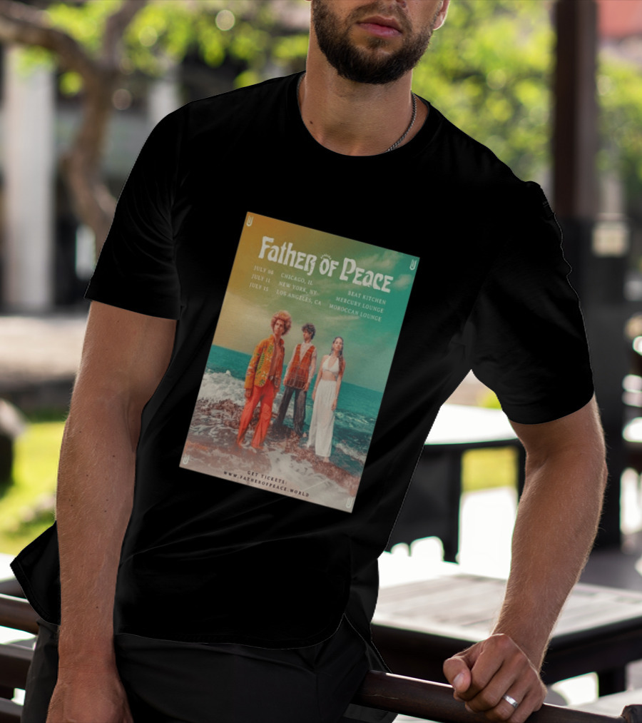 Father Of Peace Fall Tour 2026 Chicago New York Los Angeles T-Shirt