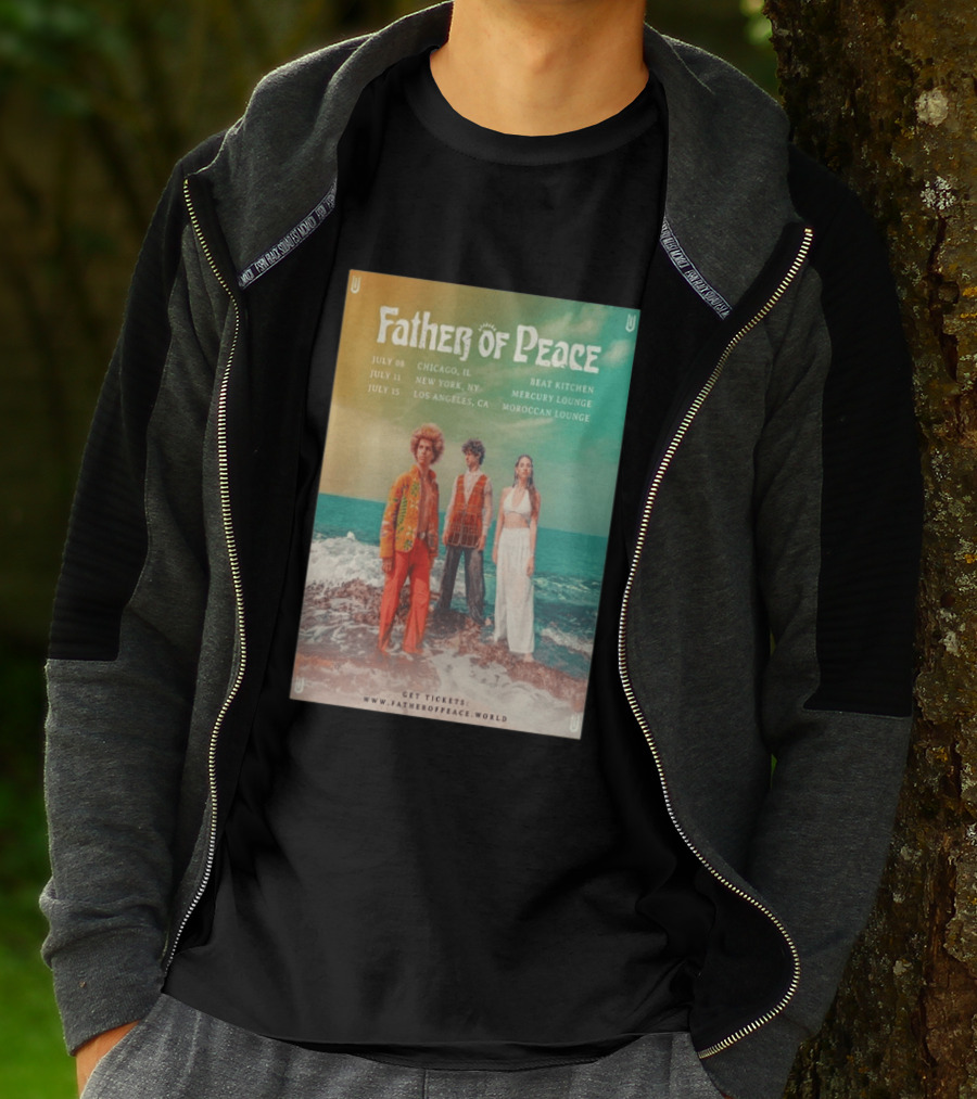 Father Of Peace Fall Tour 2026 Chicago New York Los Angeles T-Shirt