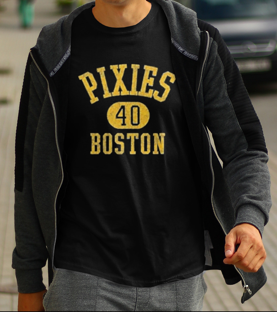 Pixies 40 Boston Asia Tour 2026 Collegiate T-Shirt