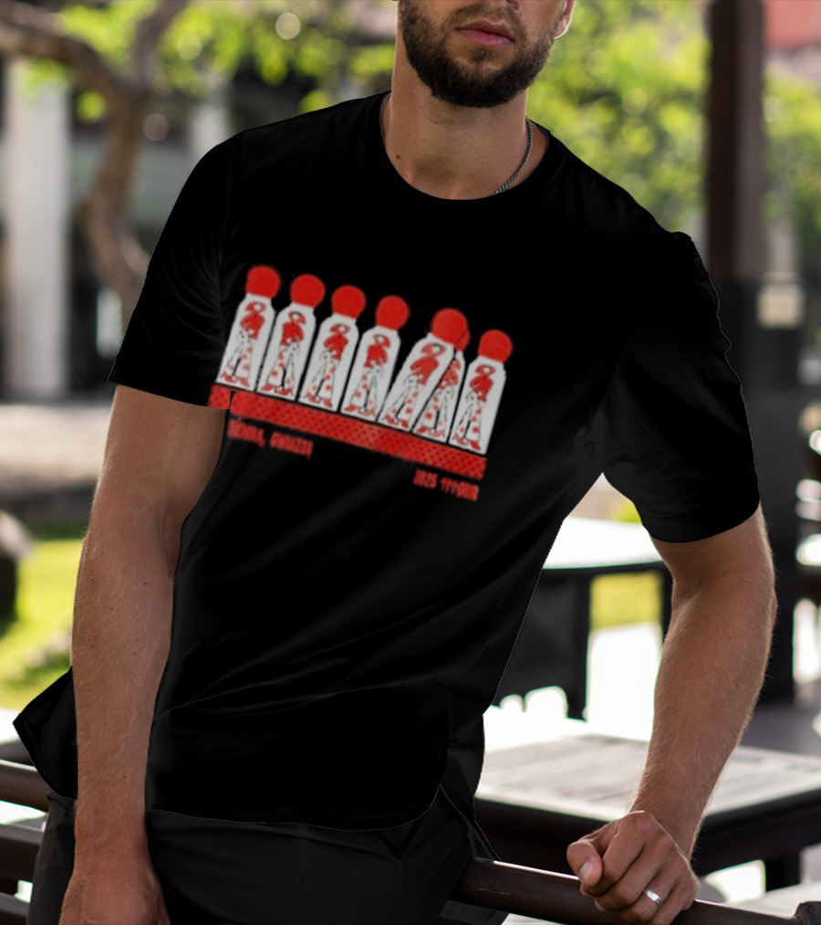 Taco Hemingway 2026 Tour Dates Polska Czerwony Piłka T-Shirt