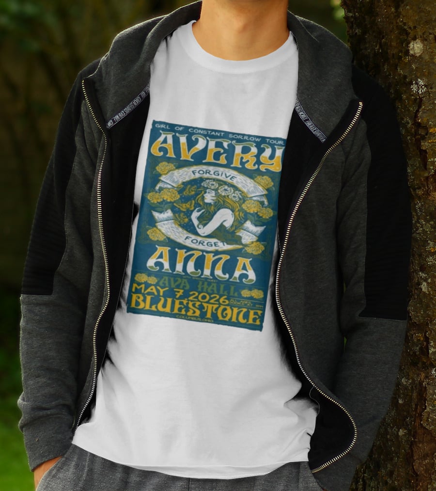 Avery Anna Girl Of Constant Sorrow Ava Hall May 7 2026 Bluestone Columbus Ohio T-Shirt