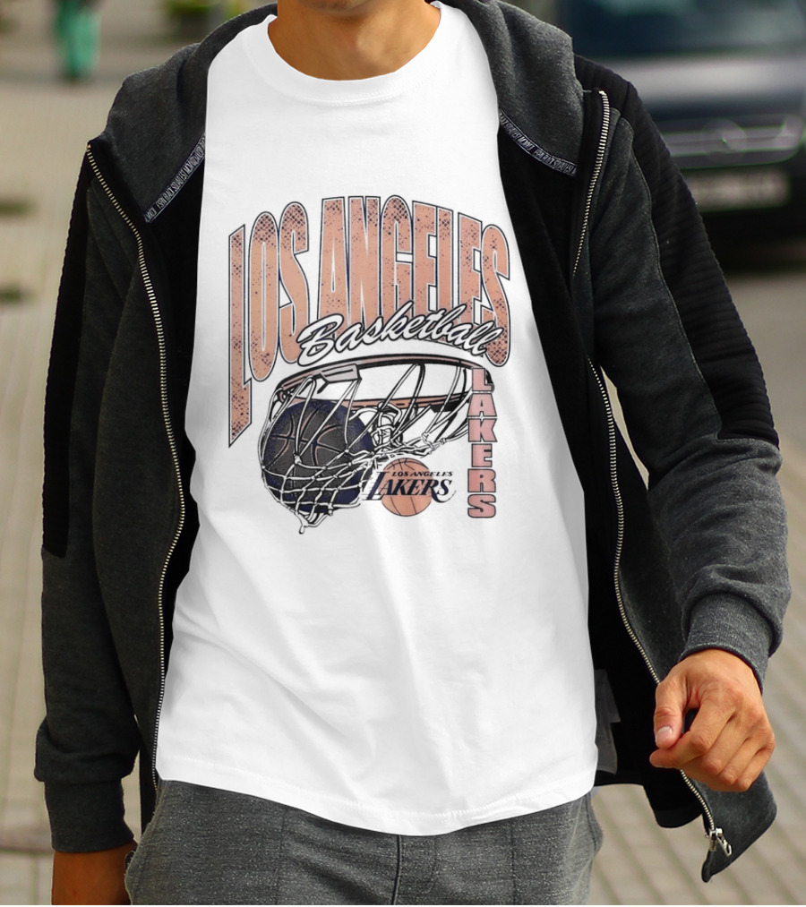 Los Angeles Lakers Basketball Swish T-Shirt