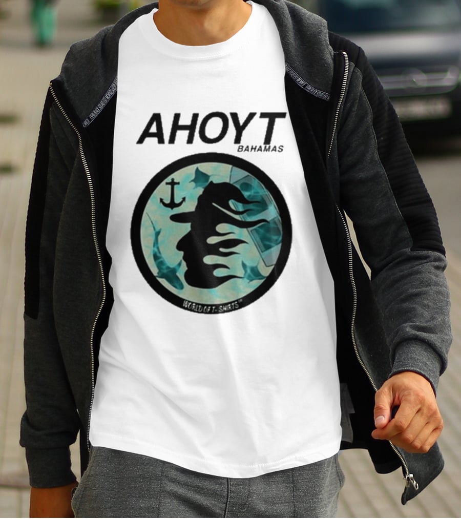 AHOYT Bahamas World Of S Anchor T-Shirt