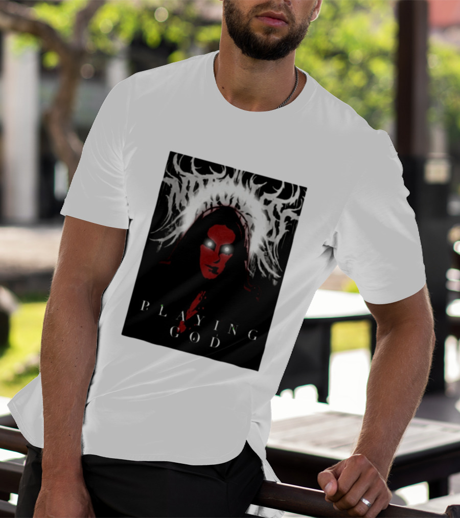 Notshiva Playing God Gothic Dark T-Shirt