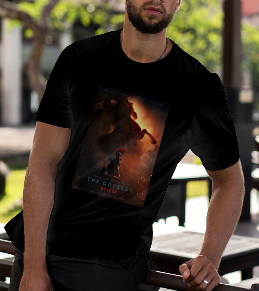 The Odyssey July 17 2026 A Film By Christopher Nolan IMAX Epic T-Shirt