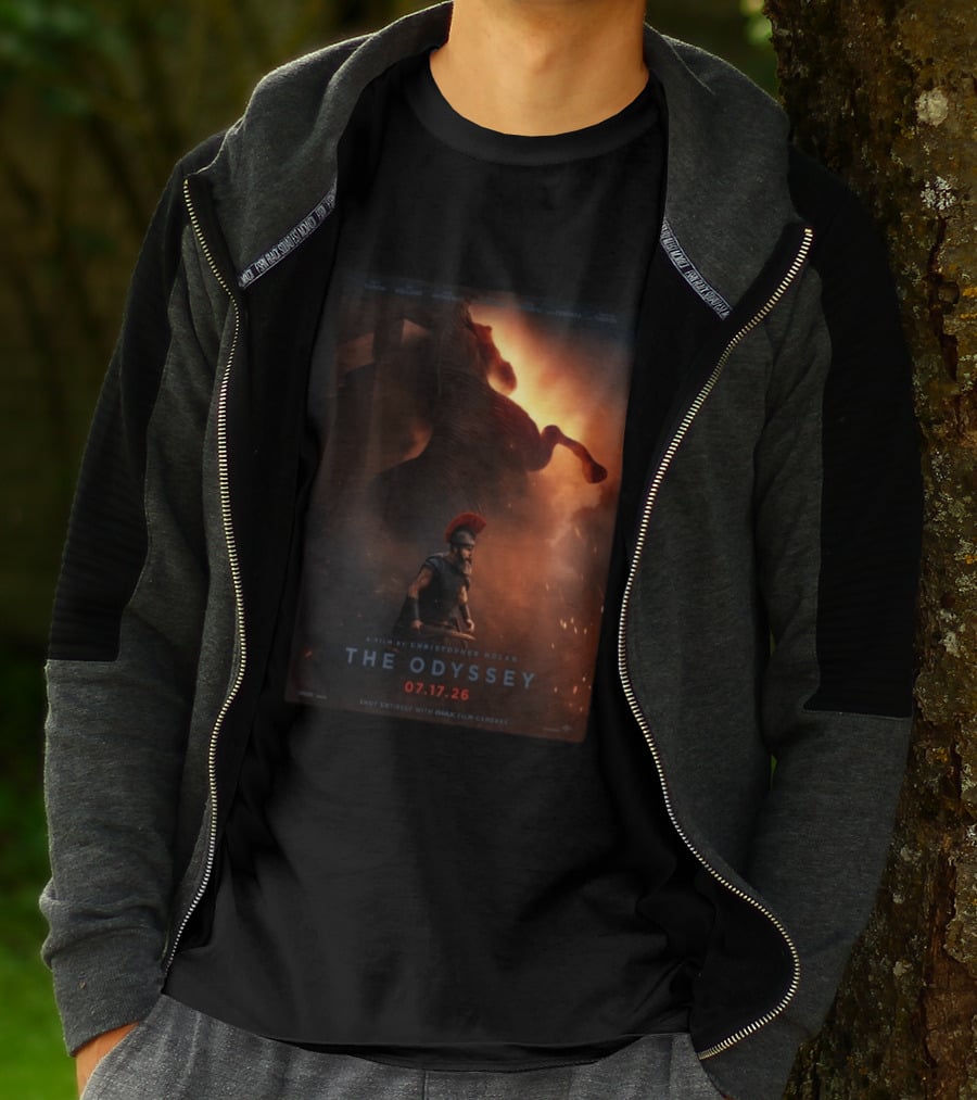 The Odyssey July 17 2026 A Film By Christopher Nolan IMAX Epic T-Shirt