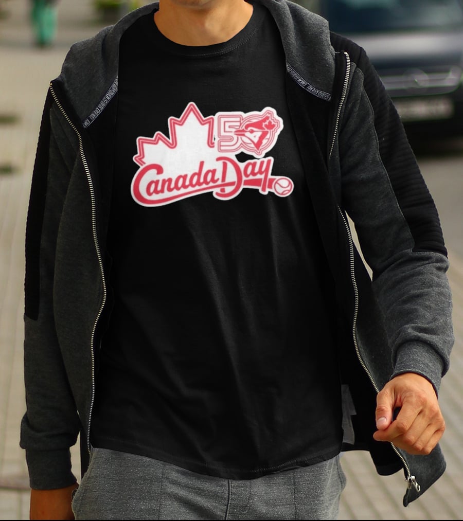 Toronto Blue Jays 50th Anniversary Canada Day 2026 Celebration T-Shirt