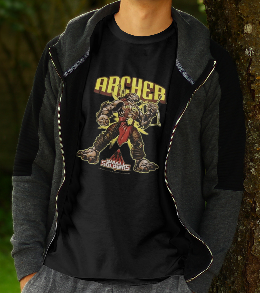 Archer Action Figure Featuring Small Soldiers Movie T-Shirt