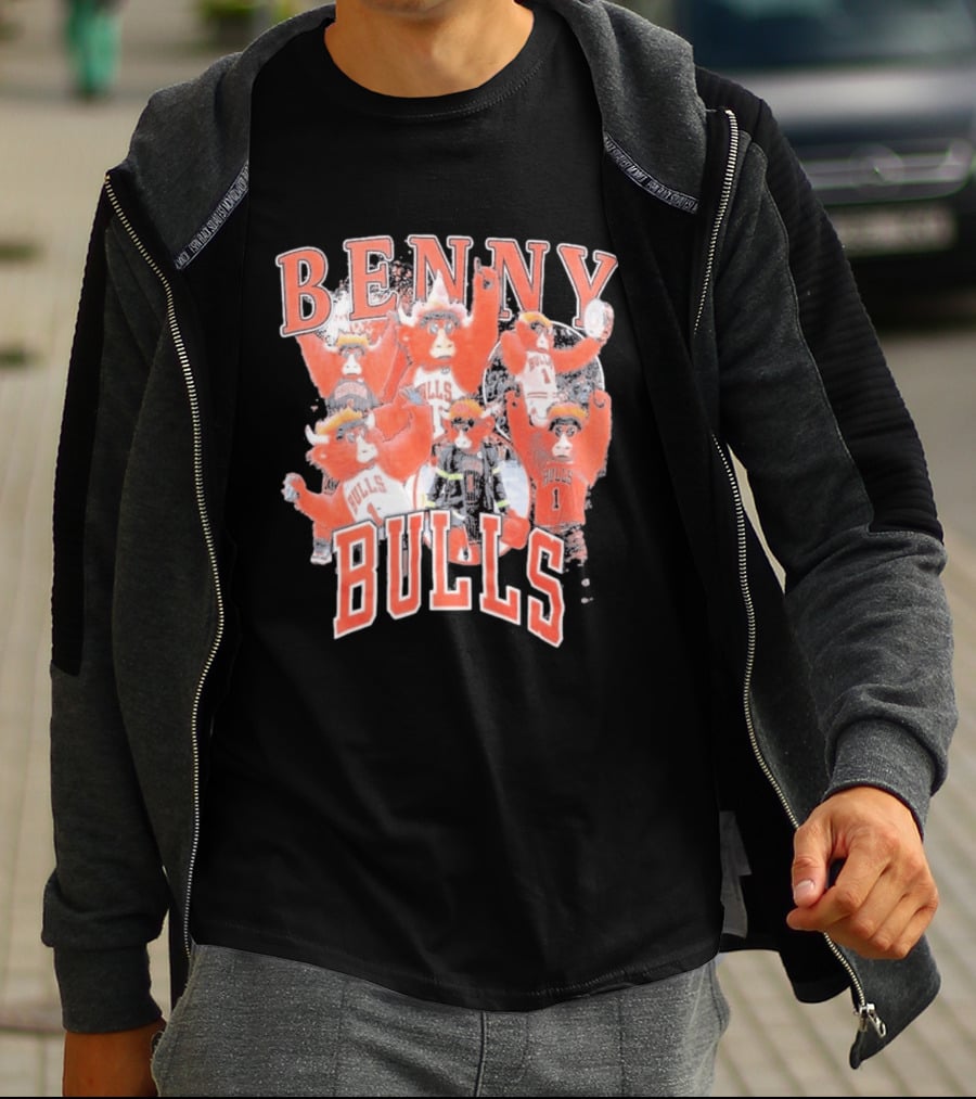 Benny Chicago Bulls Stadium Essentials Youth Crossroads Bulls T-Shirt