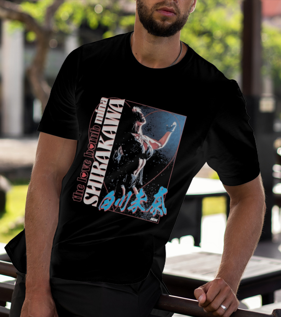 Mina Shirakawa The Love Bomb AEW Shirakawa T-Shirt