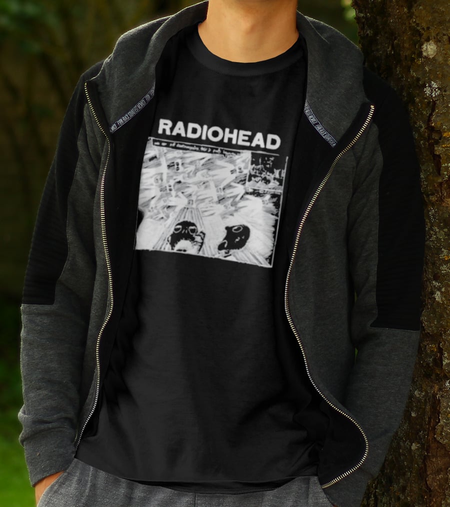 Radiohead Motion Picture House Black T-Shirt