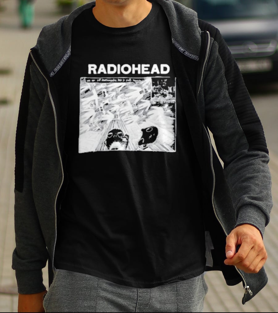 Radiohead Motion Picture House Black T-Shirt