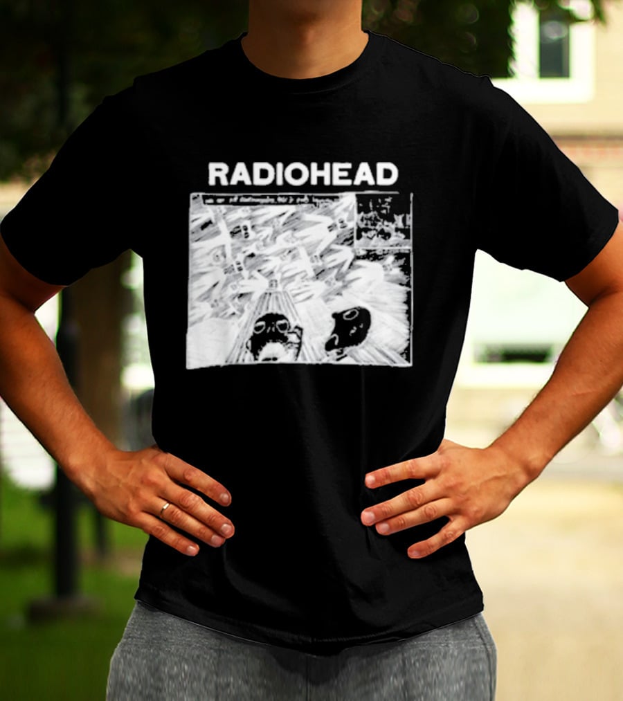 Radiohead Motion Picture House Black T-Shirt