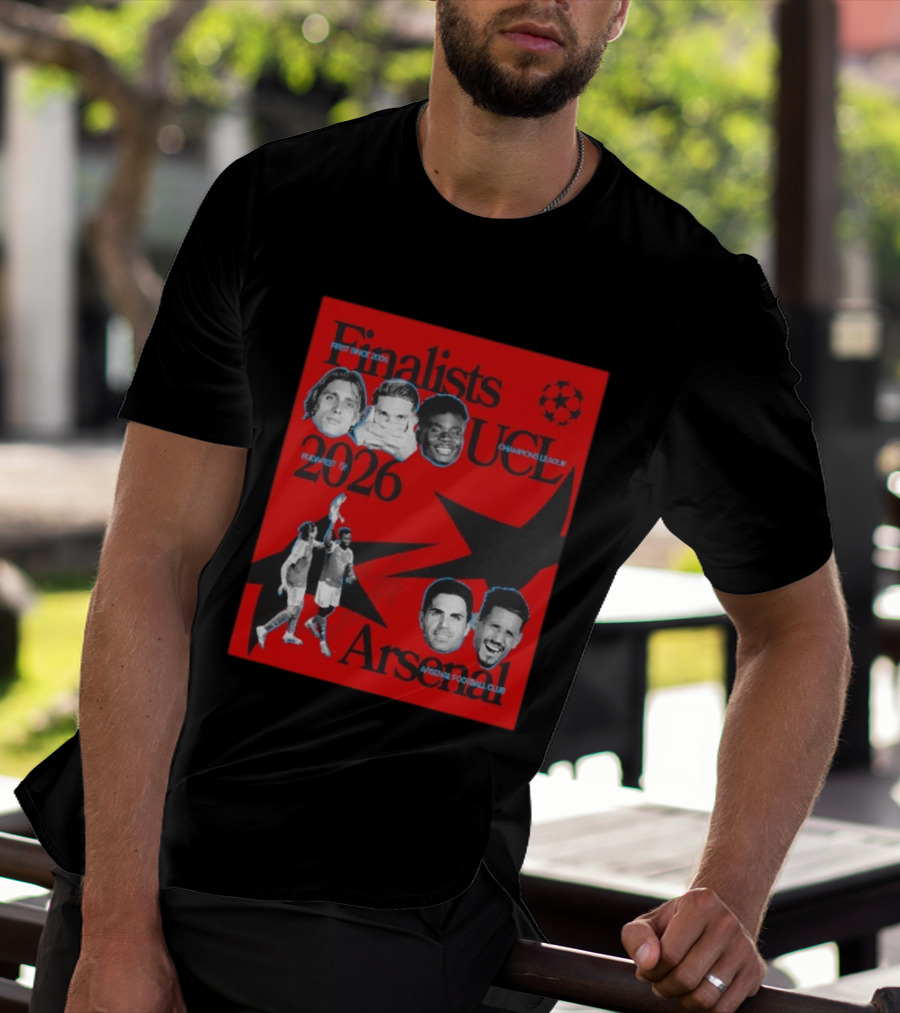Finalists UCL 2026 Arsenal Champions League First Since 2006 Budapest T-Shirt
