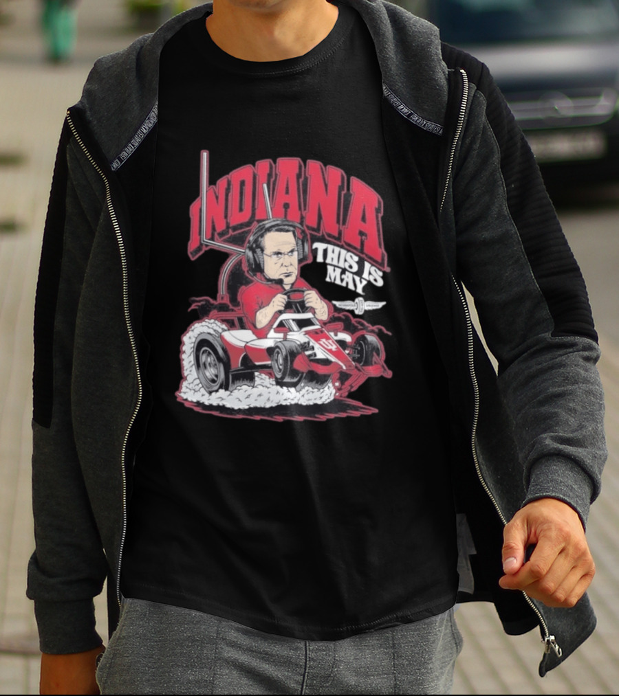 Indiana Hoosiers This Is May Kart Racing T-Shirt