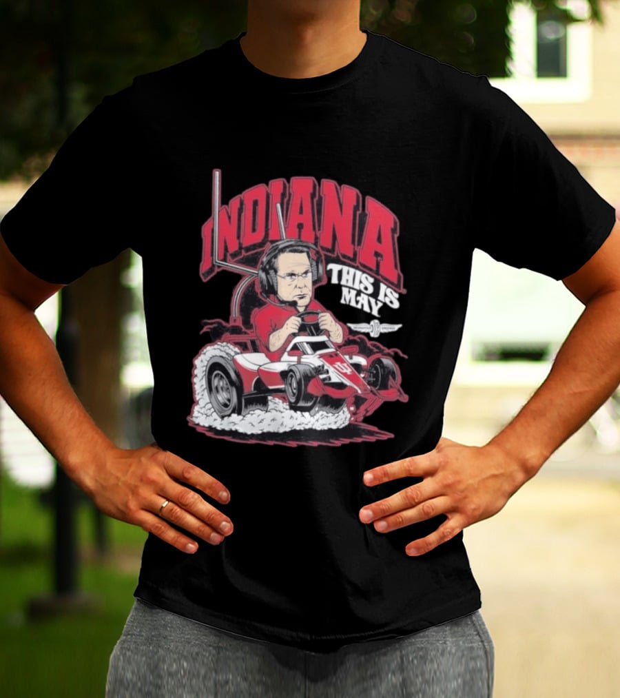 Indiana Hoosiers This Is May Kart Racing T-Shirt