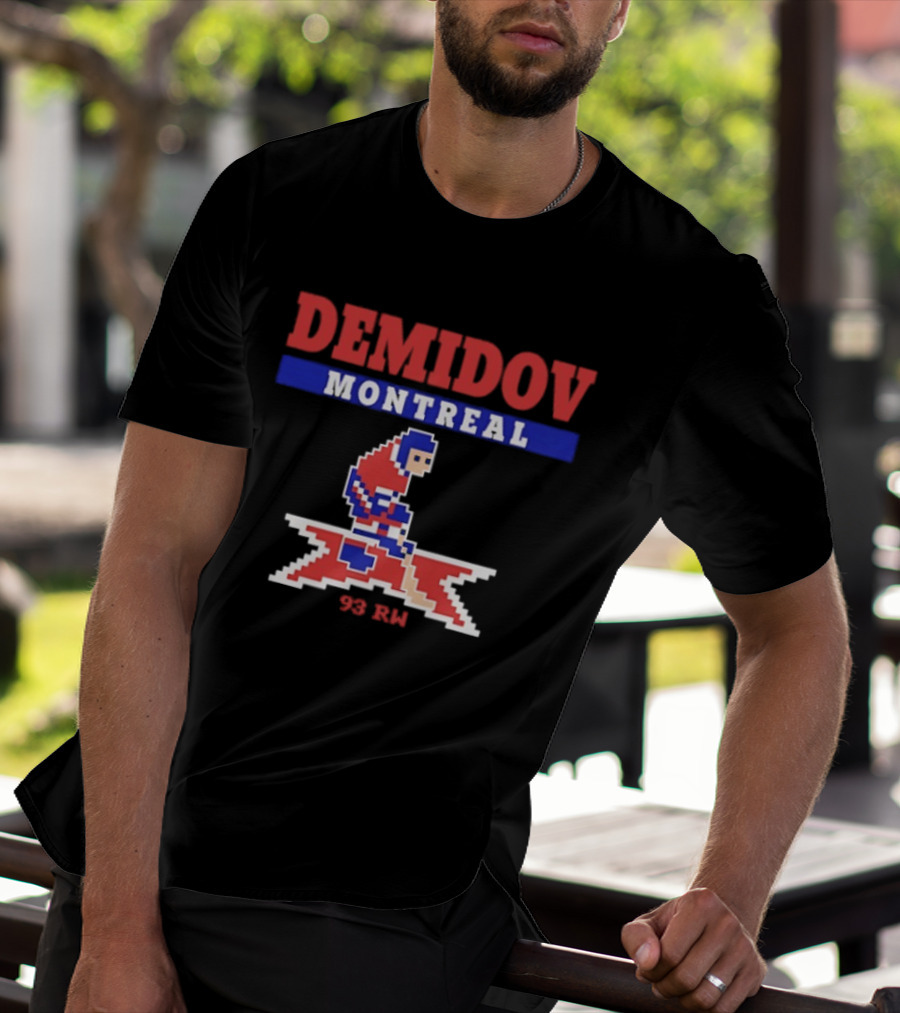 Ivan Demidov Montreal Canadiens 93 RW Hockey NHL T-Shirt