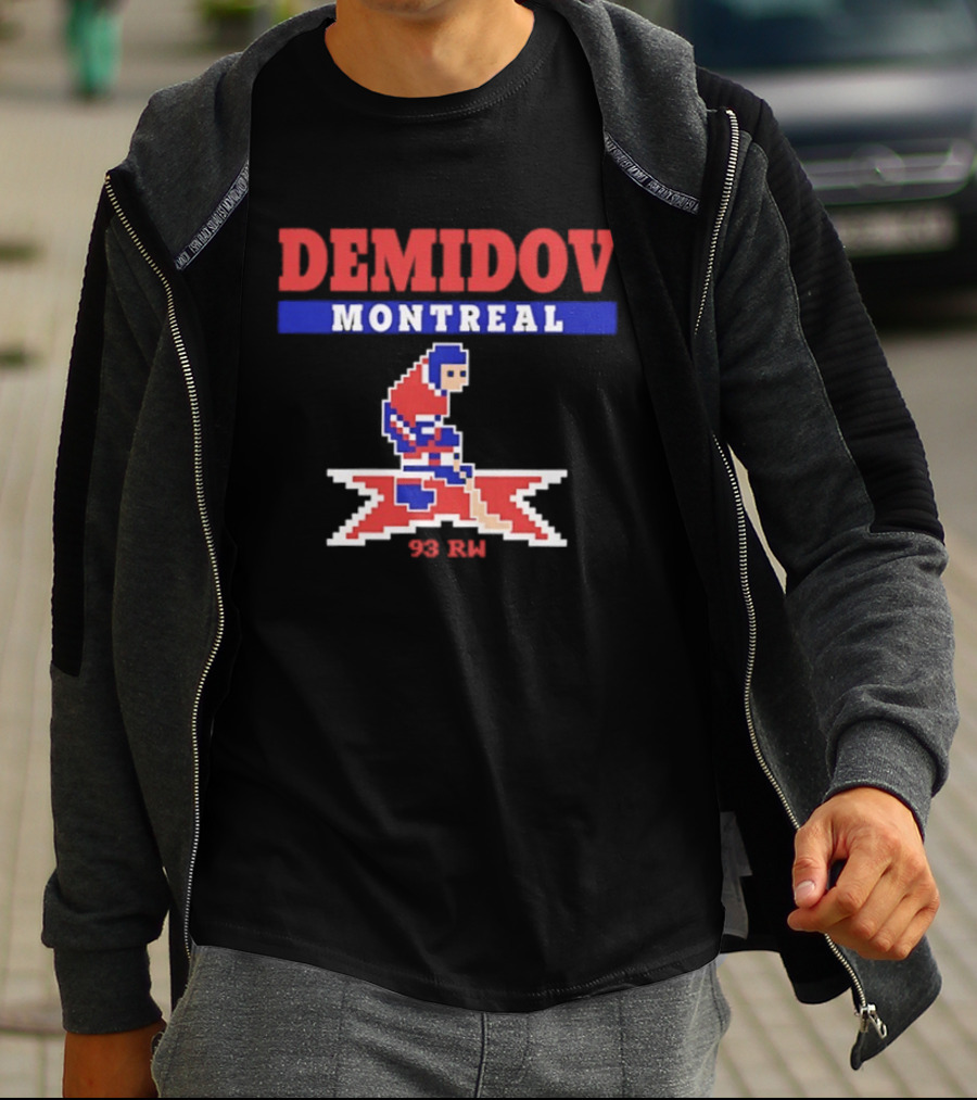 Ivan Demidov Montreal Canadiens 93 RW Hockey NHL T-Shirt