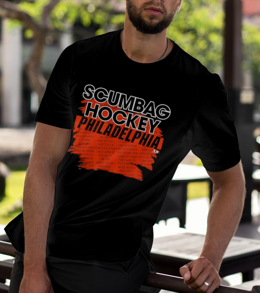 Scumbag Hockey Philadelphia T-Shirt