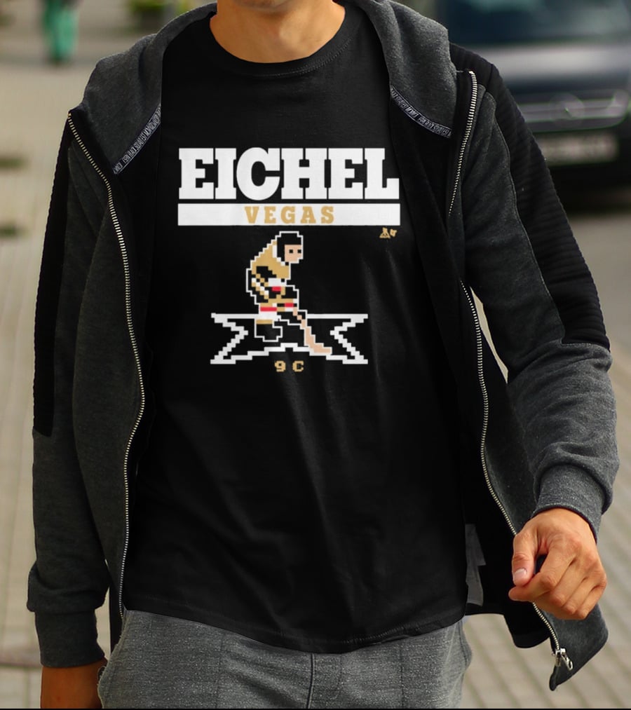 Eichel Vegas Pixel Art Hockey 9 T-Shirt