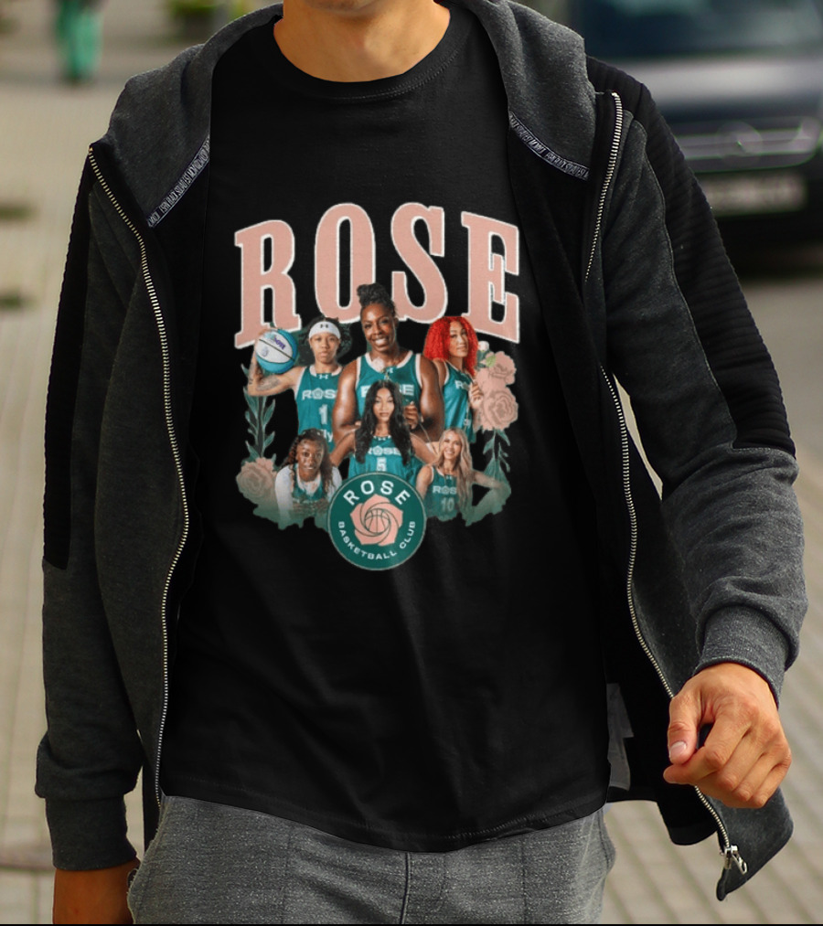 Rose Basketball Club Team Players Champions T-Shirt
