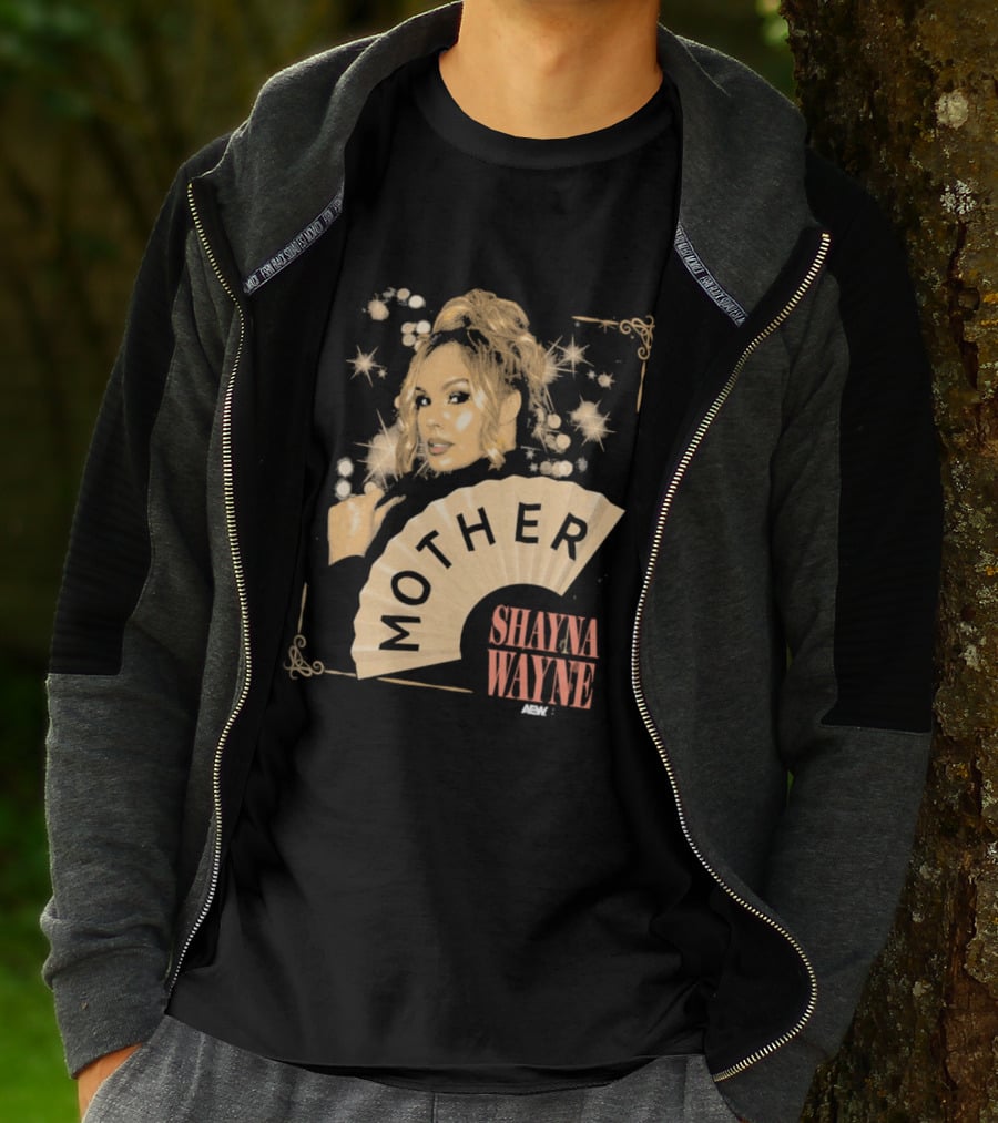 Shayna Wayne Mother Fan Artwork With Glamorous T-Shirt